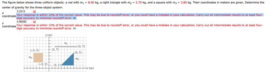 Solved The figure below shows three uniform objects: a rod | Chegg.com