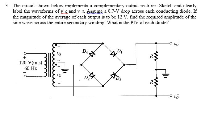 Solved The circuit shown below implements a | Chegg.com