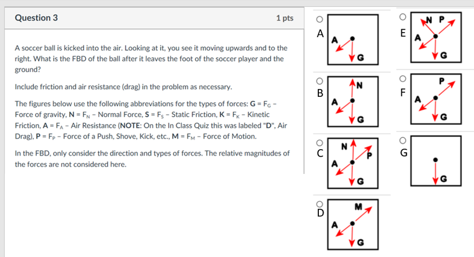 Solved A soccer ball is kicked into the air. Looking at it,