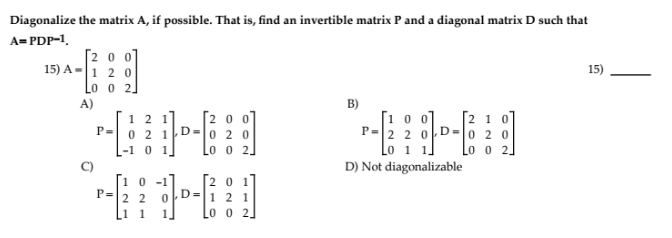 freemat diagonal of matrix