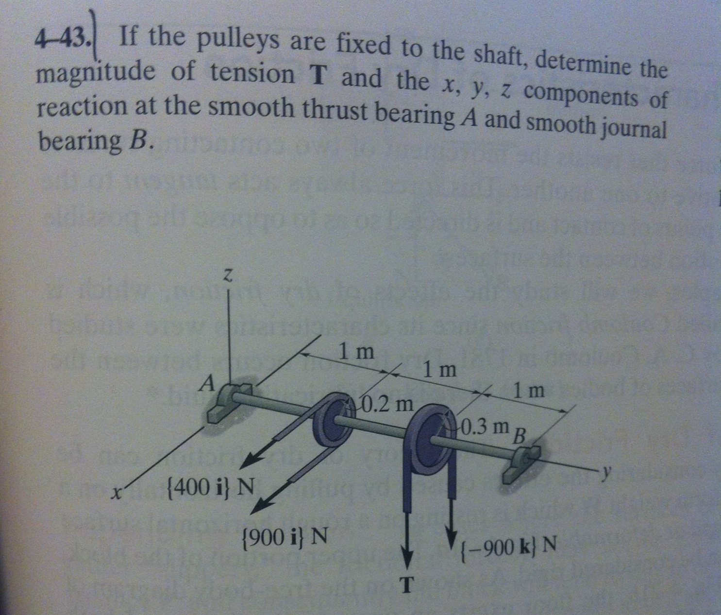 If The Pulleys Are Fixed To The Shaft, Magnitude O... | Chegg.com