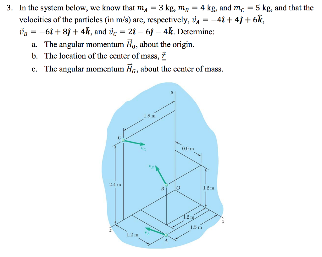 solved-3-in-the-system-below-we-know-that-ma-3-kg-mb-chegg