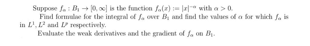 Solved : Bi → 0,00 is thefunctionerBlandfind the values of a | Chegg.com