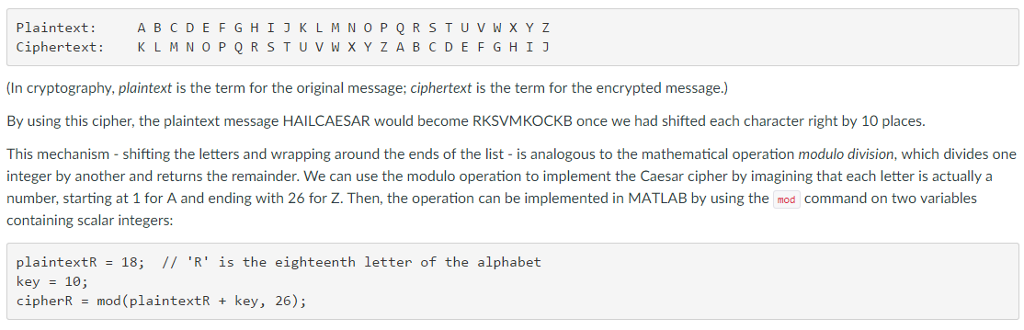 Solved The encrypt function (5 points) The encrypt function | Chegg.com