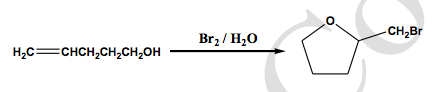 Solved The addition of bromine in water to 4-penten-1-ol | Chegg.com