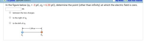 Solved In the figure below (q1 -3 HC, q2 6.20 HC), determine | Chegg.com