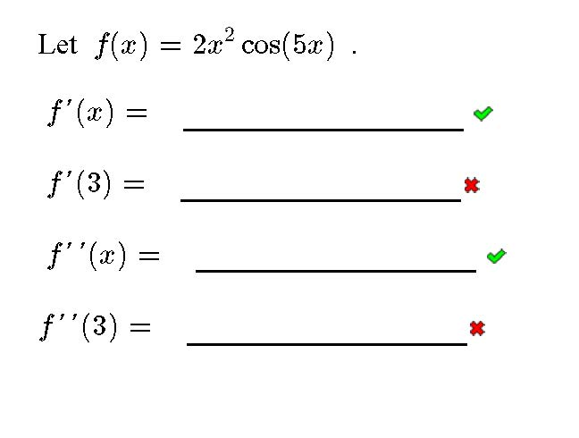 Solved Let F X 2x2 Cos 5x F X F 3 F X F 3