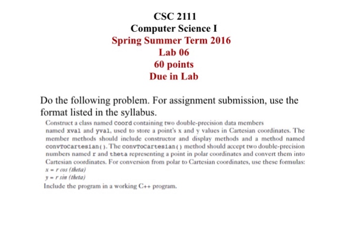 Solved Do The Following Problem. For Assignment Submission, | Chegg.com