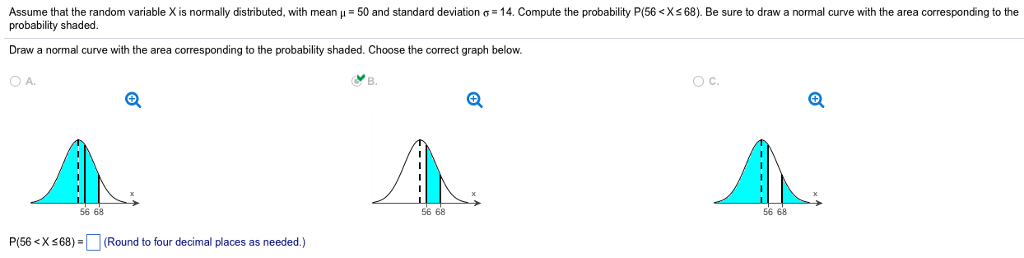 Solved Assume that the random variable X is normally | Chegg.com