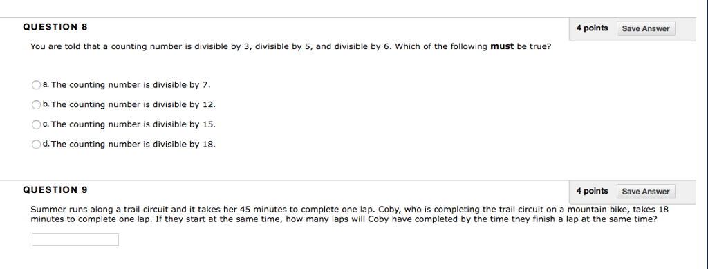 project stem assignment 4 divisible by three answers