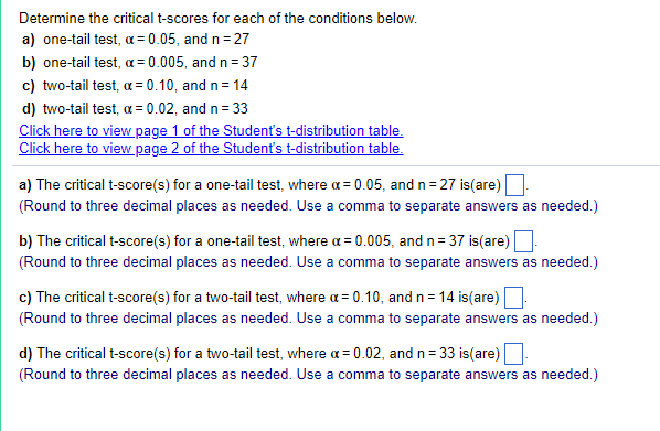 Solved Consider the following hypotheses and the sample data | Chegg.com