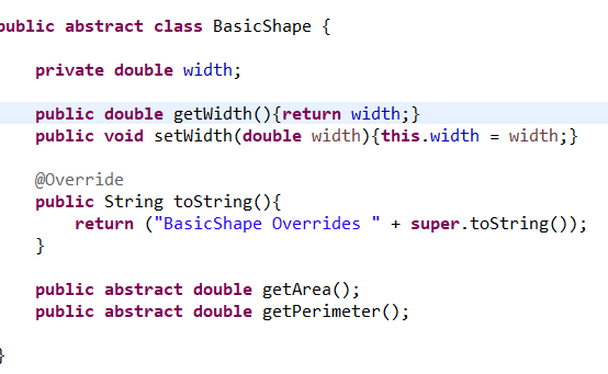Solved Hi there! I'm having trouble with getWidth() for the | Chegg.com