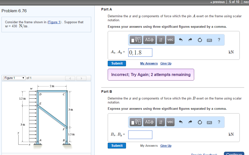 Solved Consider The Frame Shown In (Figure Suppose That, 46% OFF