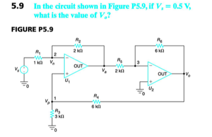 Solved In The Circuit Shown In Figure P5 9 If V What Is Chegg Solved In The Circuit Shown In Figure P5 9 If V What Is Chegg