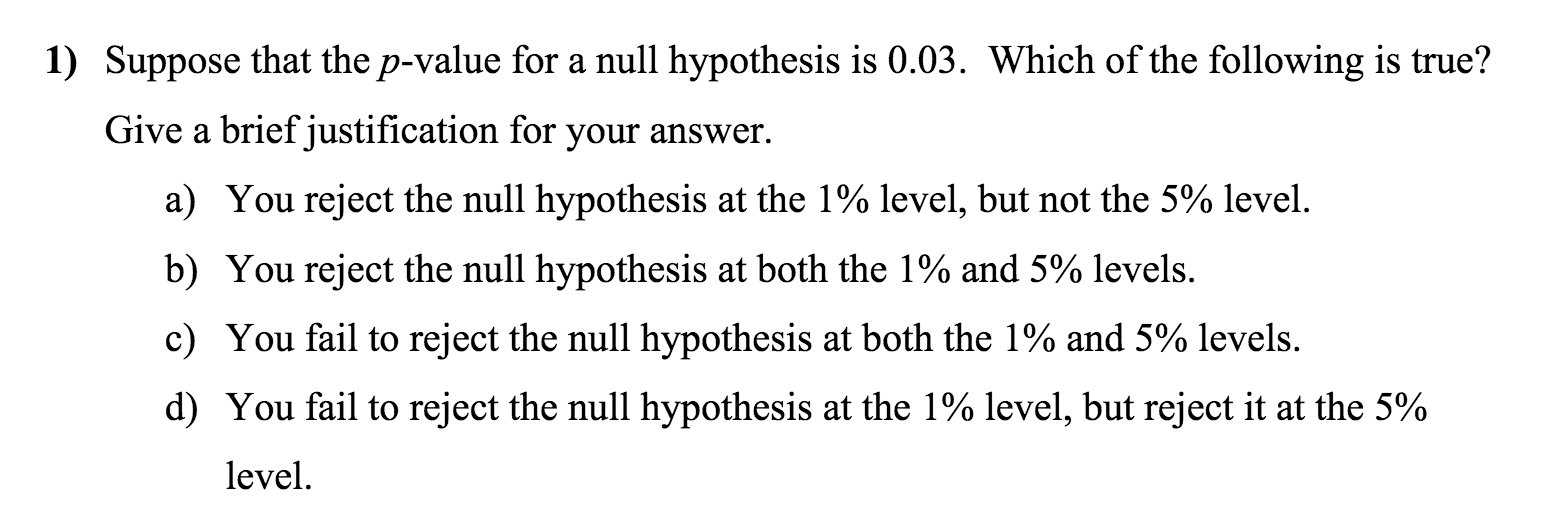 solved-suppose-that-the-p-value-for-a-null-hypothesis-is-chegg