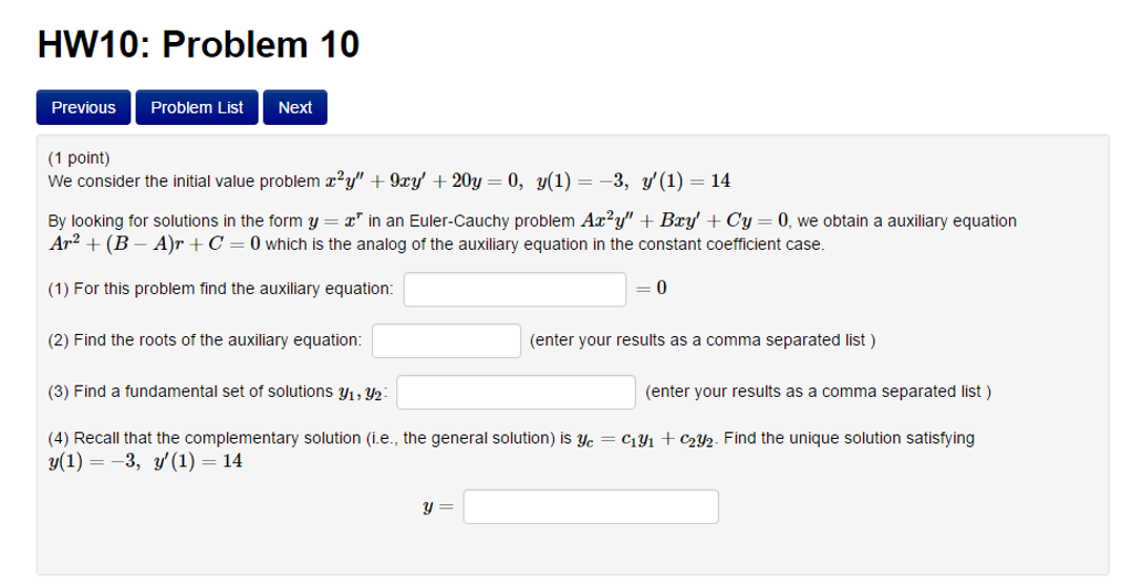 Solved We Consider The Initial Value Problem X 2y 9xy Chegg solved-we-consider-the-initial-value-problem-x-2y-9xy-chegg