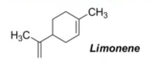 Solved The Structure Of Limonene (without Identified | Chegg.com