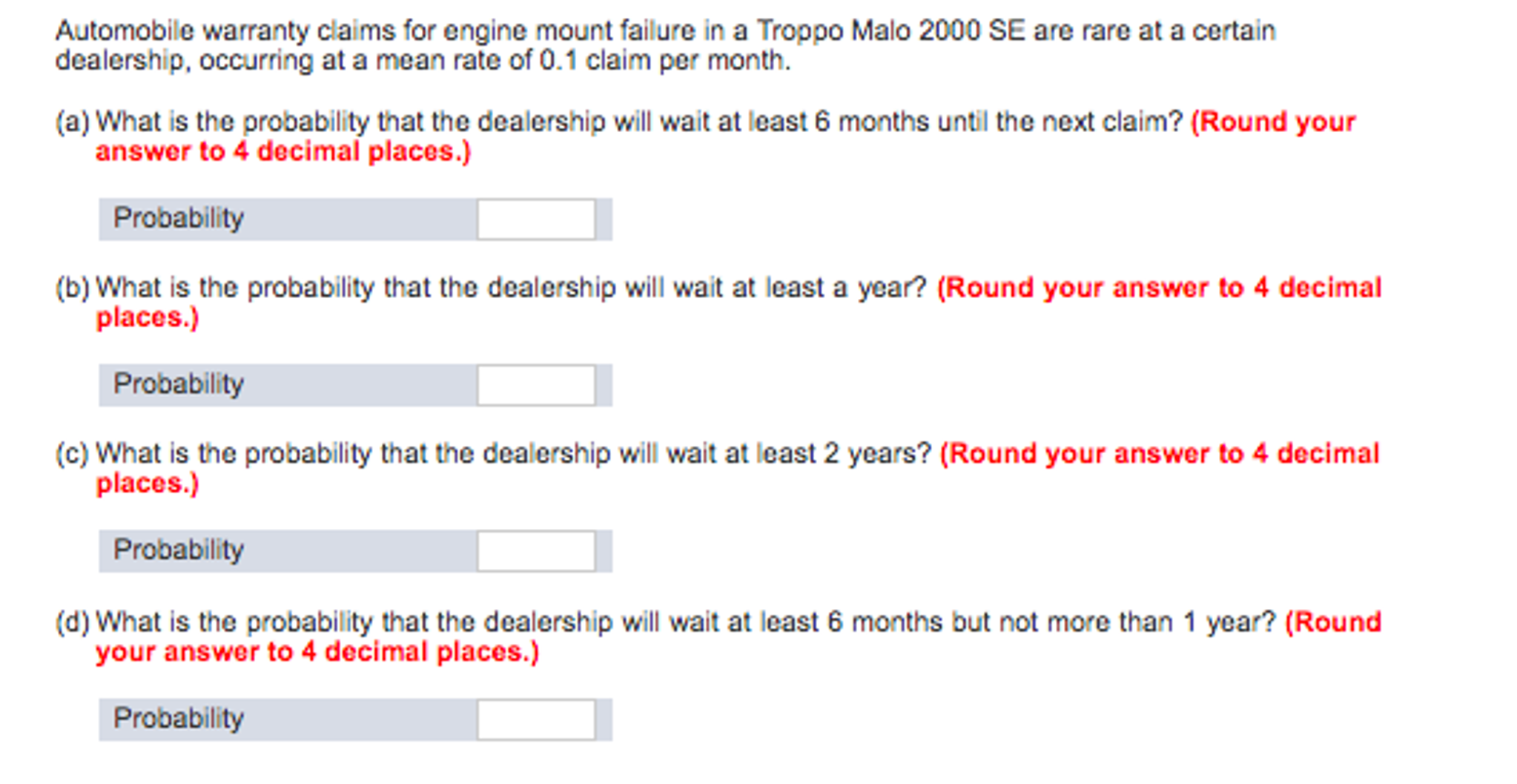 Solved Automobile warranty claims for engine mount failure