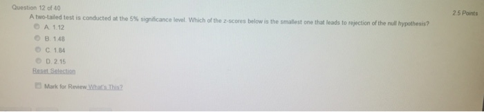 Solved A two - tailed lest is conducted at the 5% | Chegg.com