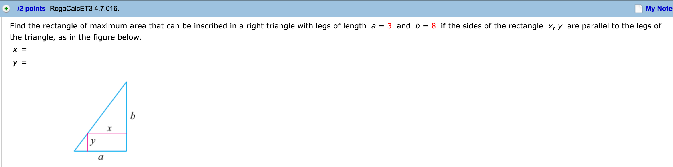 Solved Find the rectangle of maximum area that can be | Chegg.com