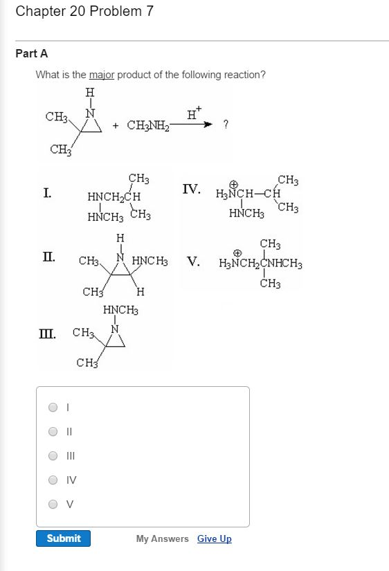 Solved What Is The Major Product Of The Following Reaction? | Chegg.com