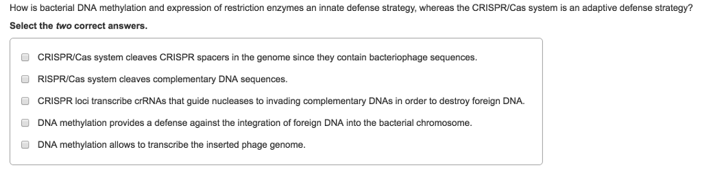 solved-how-is-bacterial-dna-methylation-and-expression-of-chegg