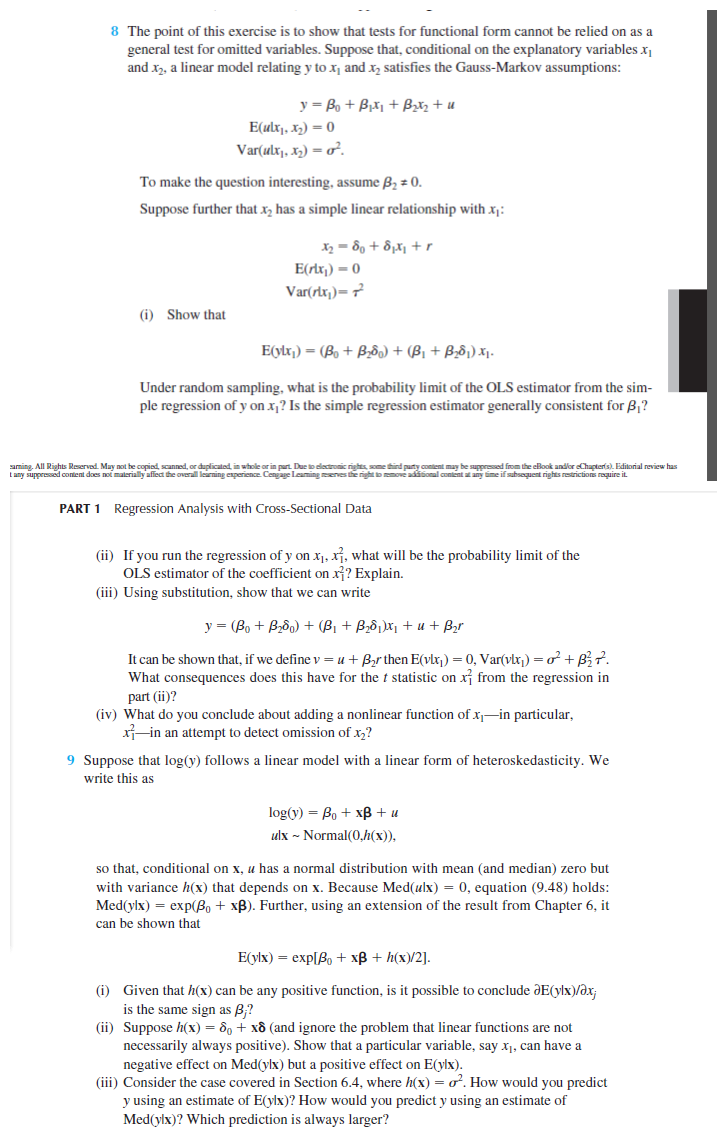 Solved The Point Of This Exercise Is To Show That Tests For 