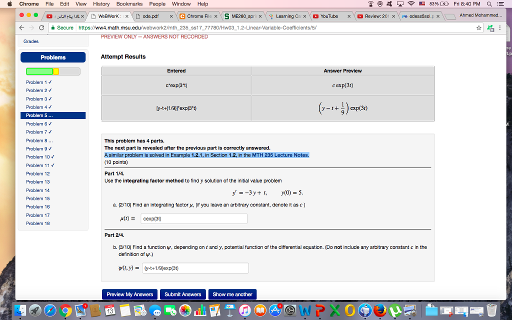 Solved I Dont Know How To Solve Part B Also Find The | Chegg.com