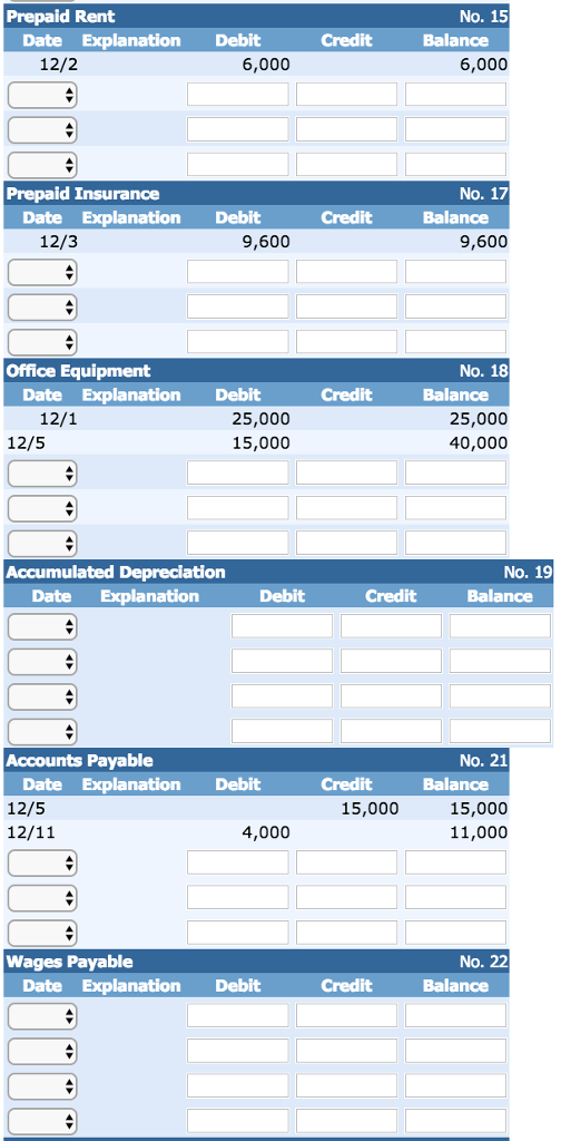 Solved (e) Post Adjusting Journal Entries to T-Accounts | Chegg.com