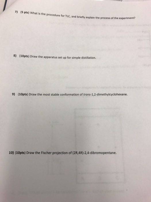Solved What is the procedure for TLC, and briefly explain
