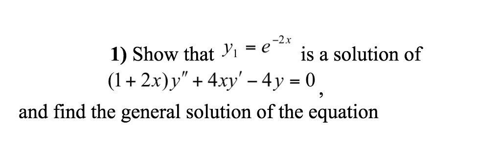 1 the solution of the equation x 2y 4 is