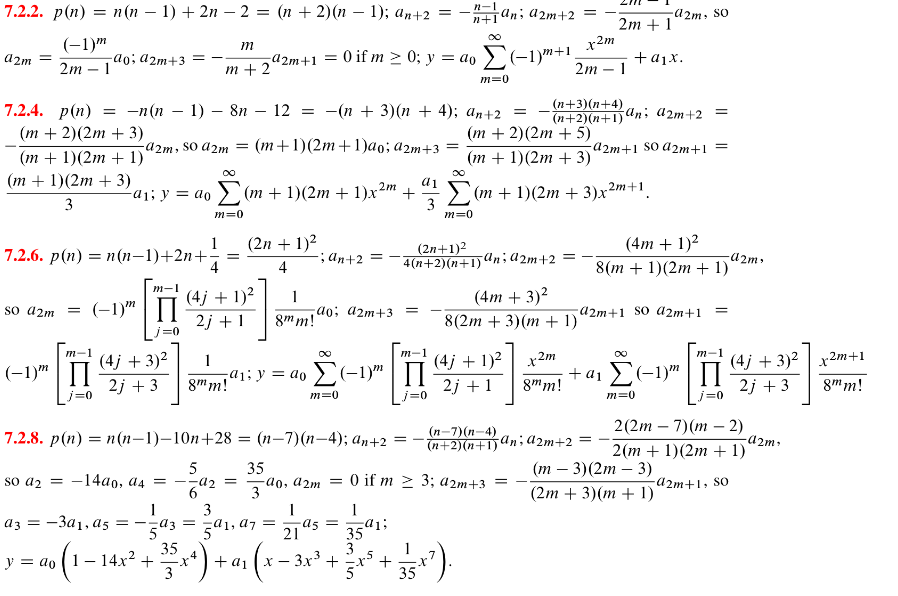 Solved #2 and # 8 Find the power series in x for the | Chegg.com