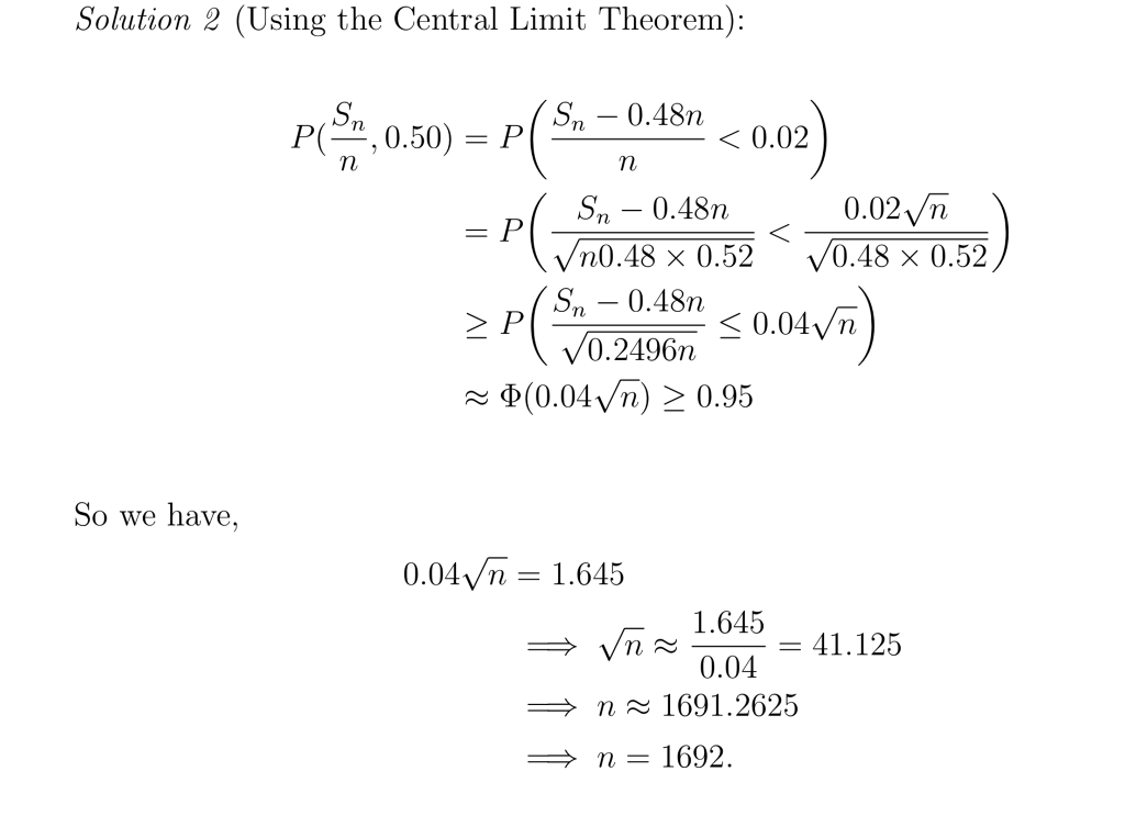 Solved EXAMPLE 4.2. Suppose someone gives you a coin and | Chegg.com