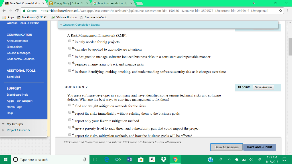 Solved Take Test Course Modul 、G Clegg Study I Guided Sc 、G