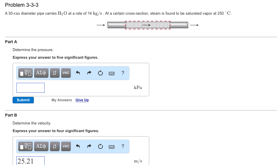 Solved A30-cm diameter pipe carries H_2 O at a rate of 14 | Chegg.com