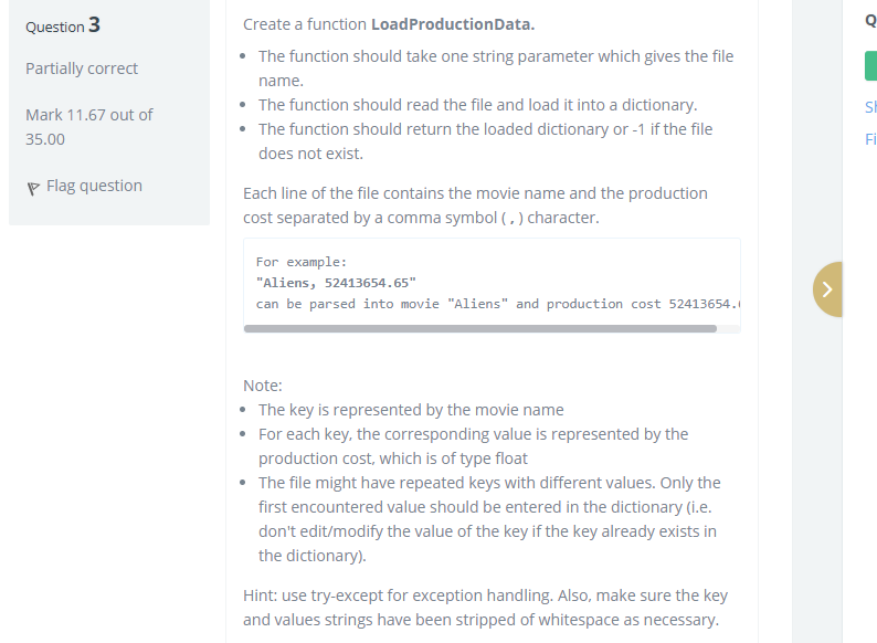 Solved Question3 Partially Correct Mark 11 67 Out Of Create Chegg