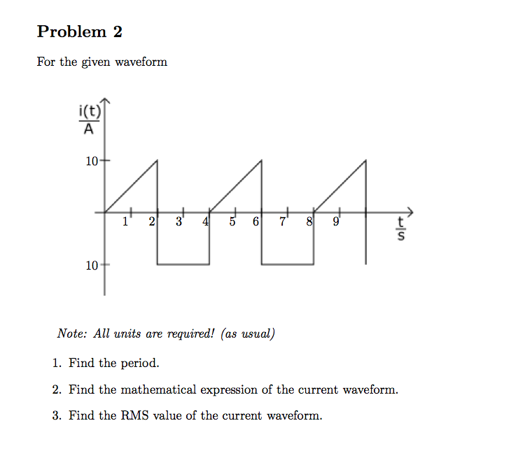 Solved Transcribed: 1. Find the period. 2. Find the | Chegg.com
