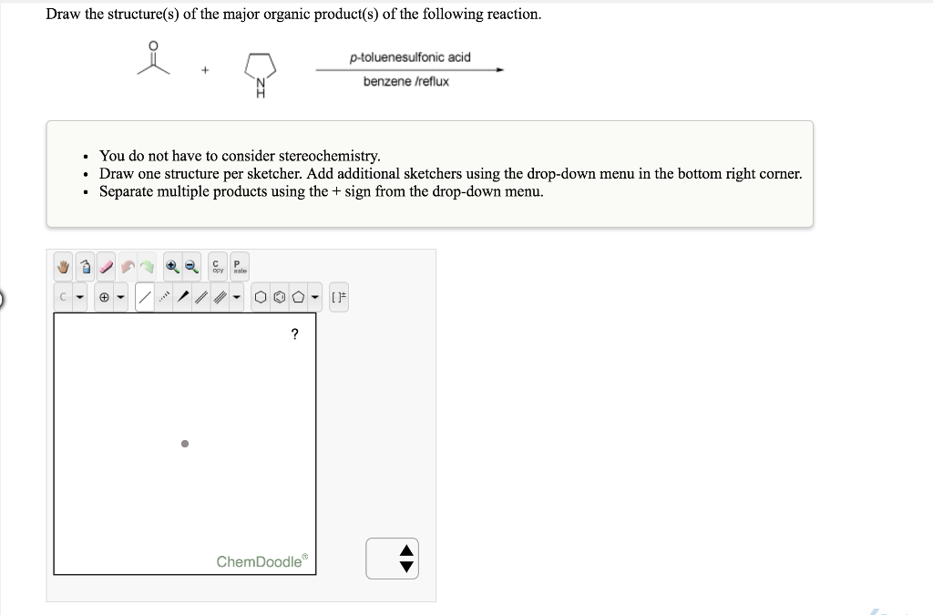 Solved Draw the structure(s) of the major organic product(s) | Chegg.com