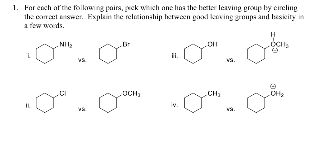 Solved For Each Of The Following Pairs Pick Which One Has Chegg Solved For Each Of The Following Pairs Pick Which One Has Chegg