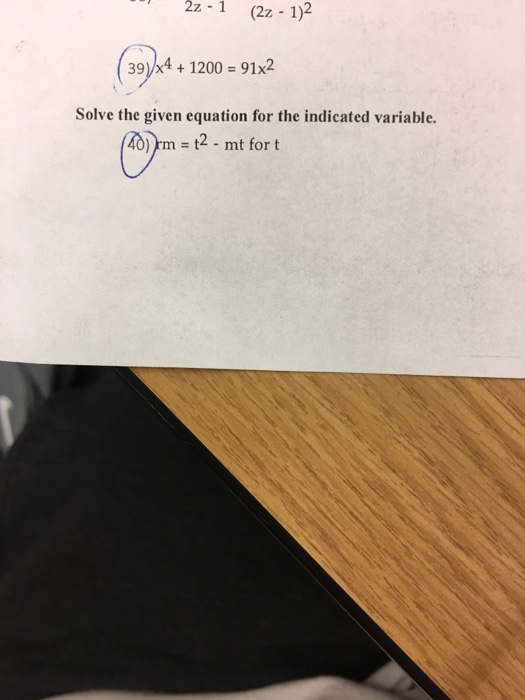 solved-algebra-x-4-1200-91x-2-solve-the-given-equation-chegg