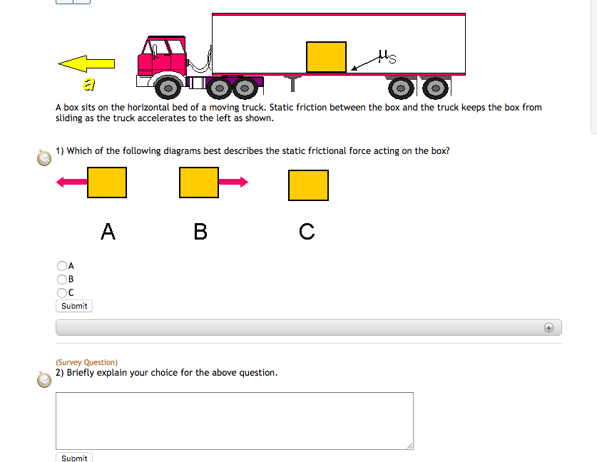 Solved A box on the horizontal bed of a moving truck. Static
