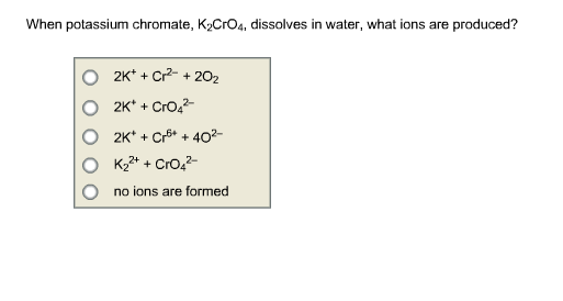 potassium chromium sulfate solubility in alcohol