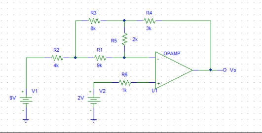 Solved Solve the Op-Amp network find the Vo. | Chegg.com