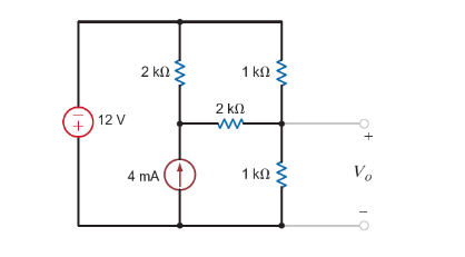 Solved Determine V0 in this circuit using NODAL analysis | Chegg.com