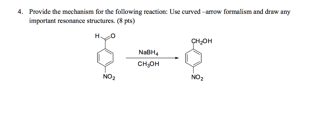 Solved Provide the mechanism for the following reaction: Use | Chegg.com