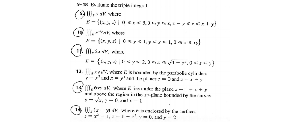 Solved Evaluate the triple interal. interal interal | Chegg.com