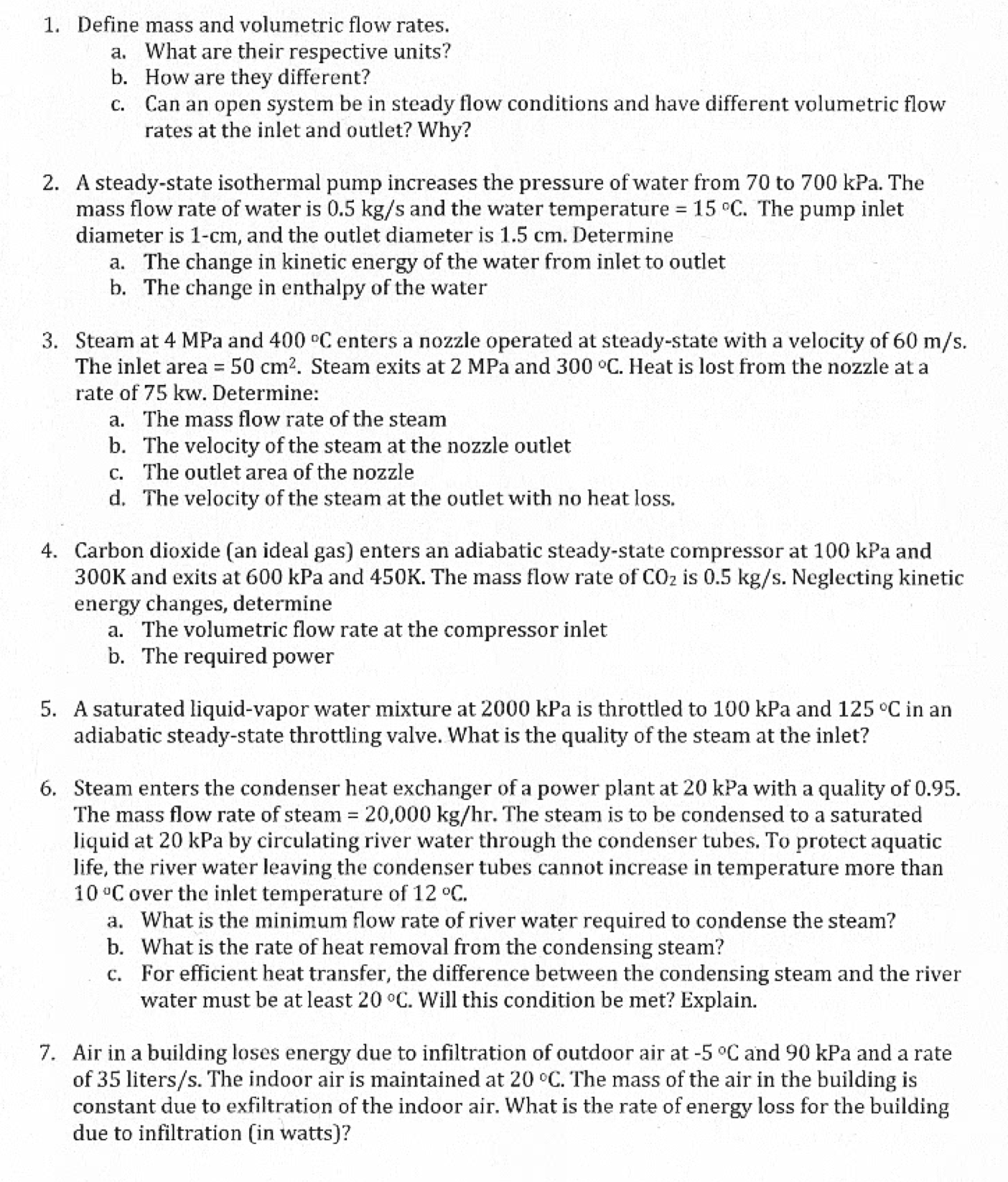 Define mass and volumetric flow rates. What are
