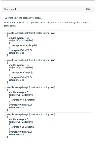 Solved Question 1 10 pts 10 Pts Given the function | Chegg.com