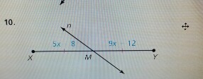 Solved Identify The Segment Bisector Of XY. Then Find XY. | Chegg.com