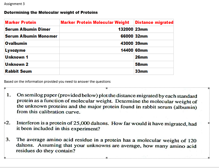 How To Calculate Molecular Weight Of Protein From Amino Acid